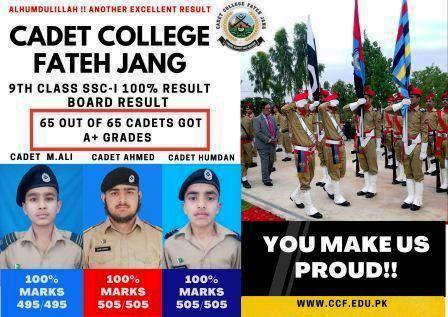 Outstanding Board Result of 9th Class 2021