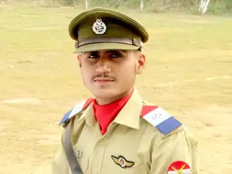 Pilot Officer Shahzaib Gulshan